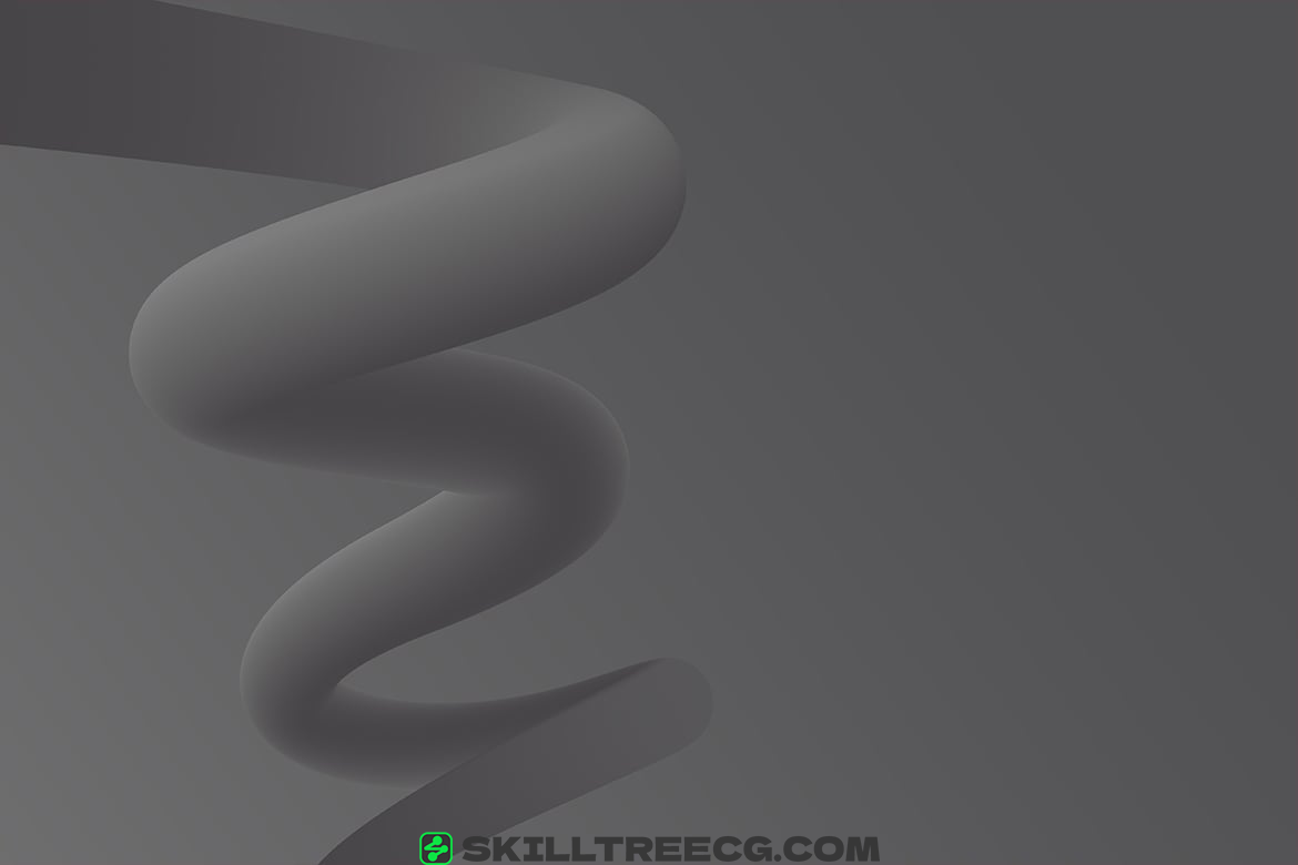 图片[11]-Twisted Flowing Shape 3D Backgrounds（478055）-技能树